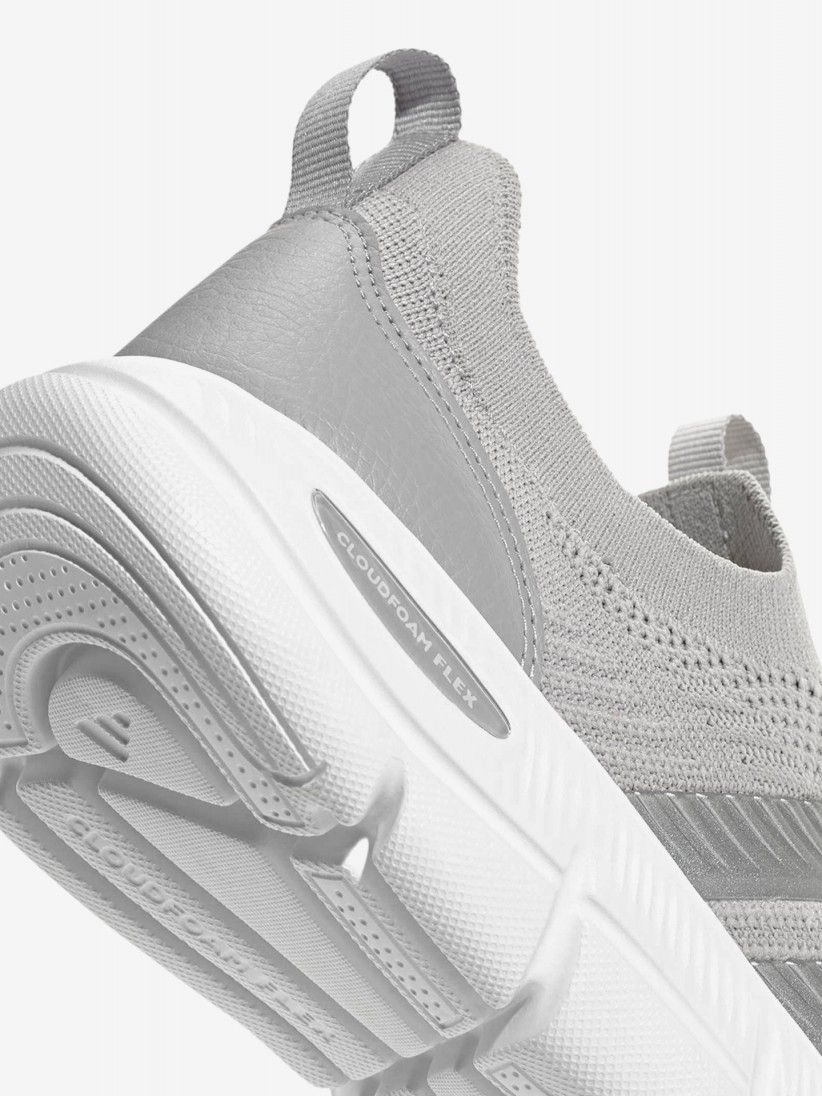 Adidas Cloudfoam Flex Sock W Grey Walking Trainers