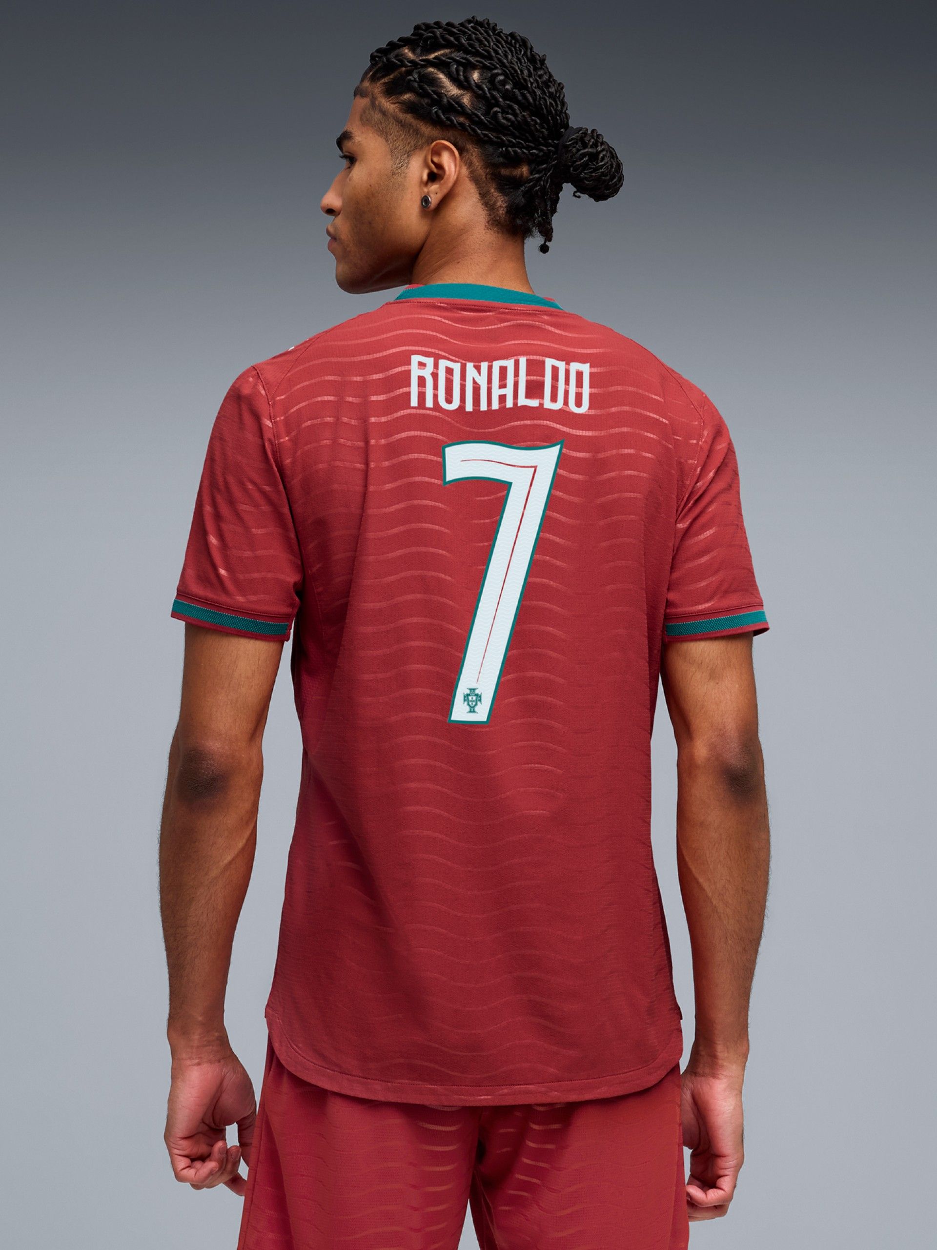 Camisola Puma Portugal Principal Autêntica Versão Jogador 2026 Cristiano Ronaldo
