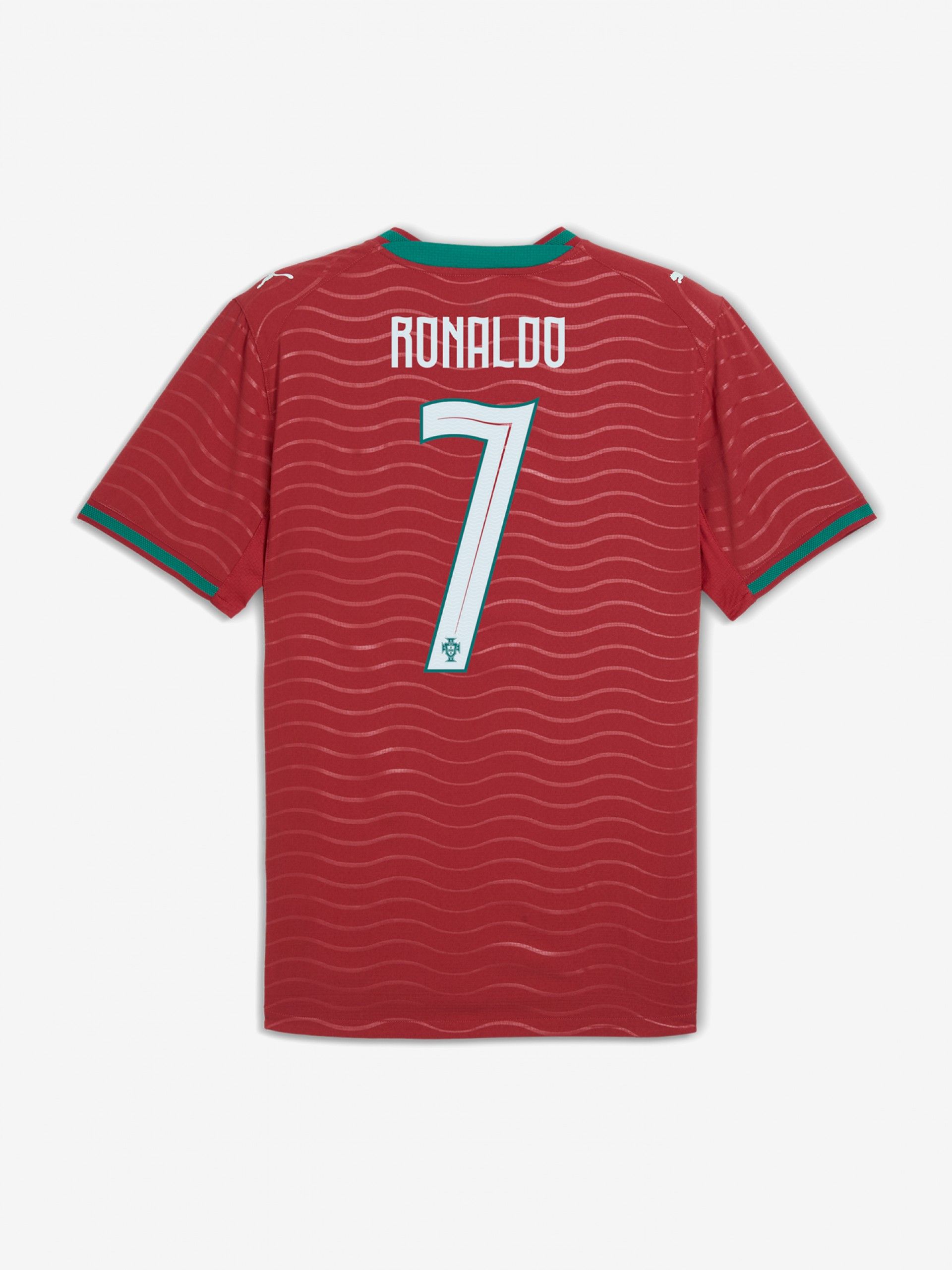 Camisola Puma Portugal Principal Autêntica Versão Jogador 2026 Cristiano Ronaldo