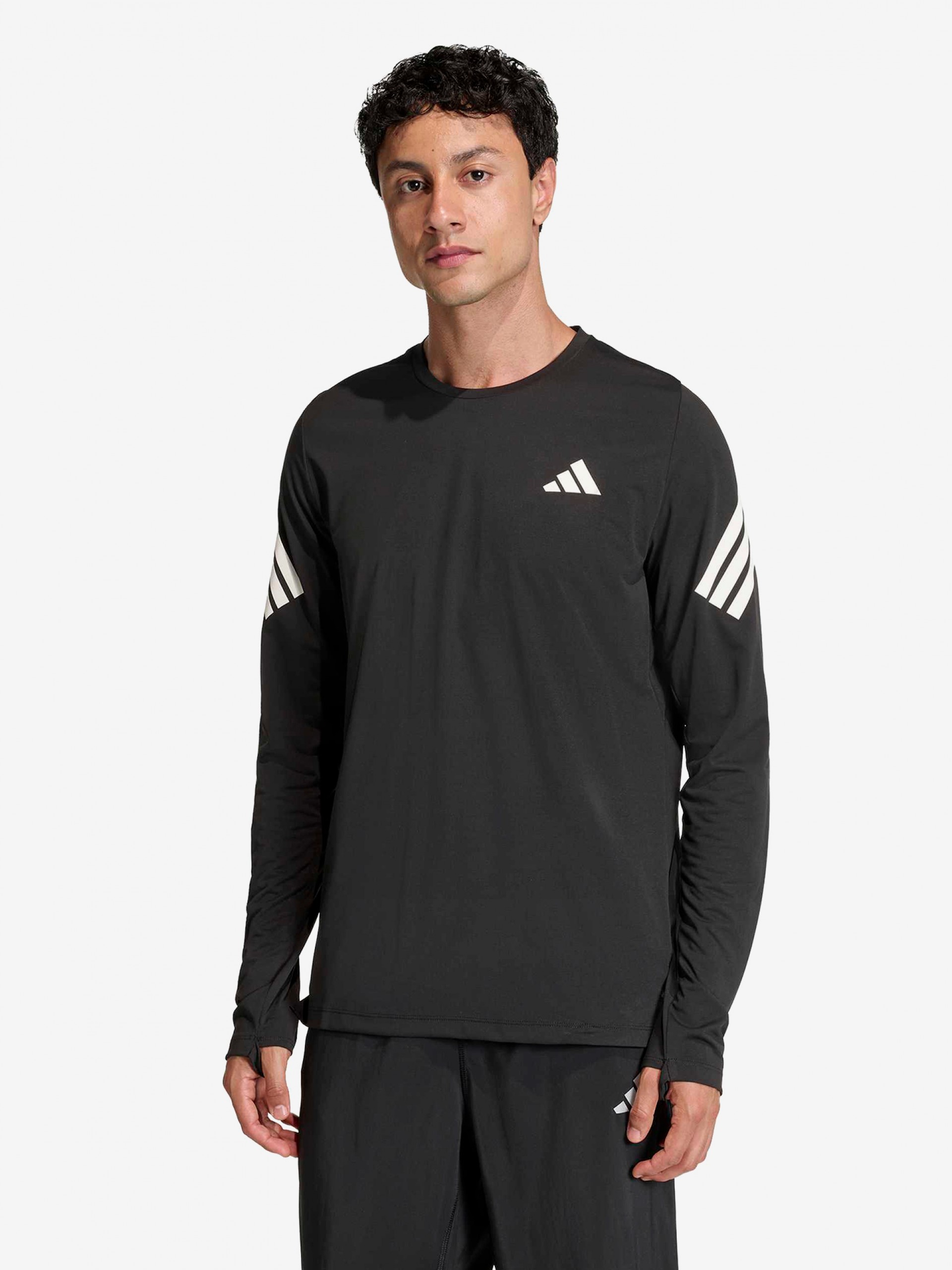 Adidas Adi365 Iconic Climacool Black Running Long Sleeve Shirt