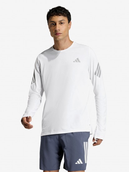 Adidas Adi365 Iconic Climacool White Running Long Sleeve Shirt