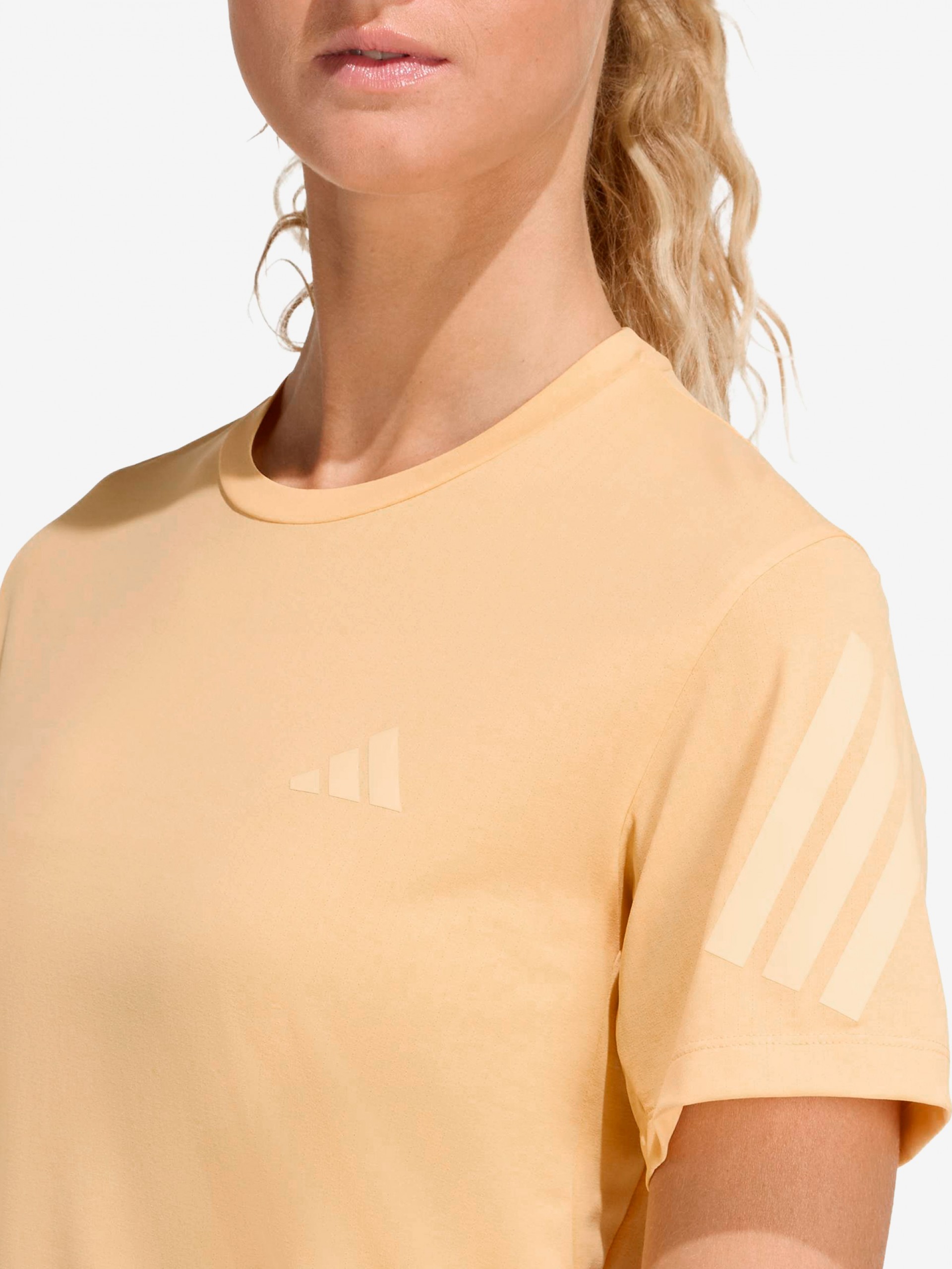 Camiseta de Running Adidas Adi365 Climacool W Naranja