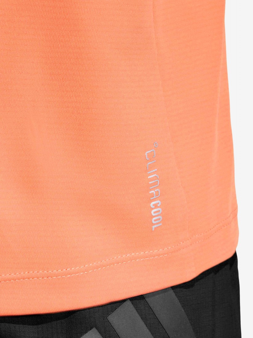 Adidas Adi365 Essentials Climacool Orange Running T-shirt