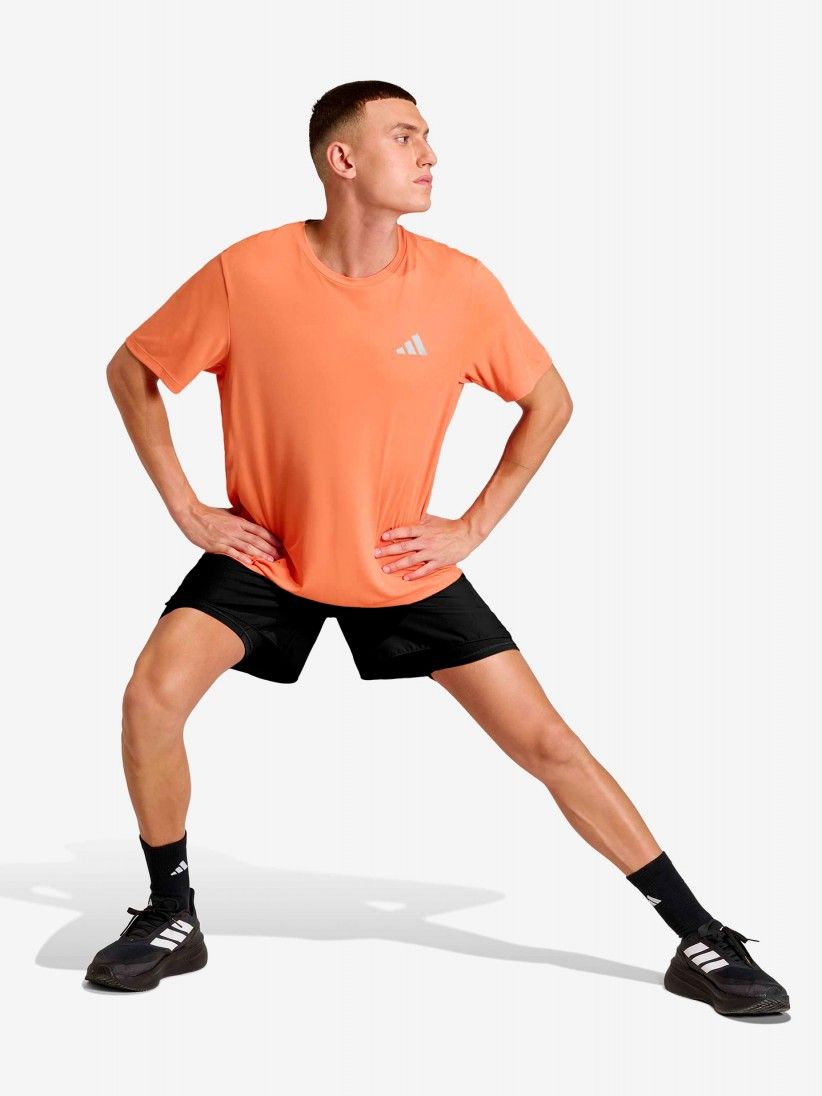 Adidas Adi365 Essentials Climacool Orange Running T-shirt