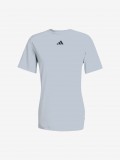 Camiseta de Entrenamiento Adidas D4T Power PrimeLift 3-Stripes Azul