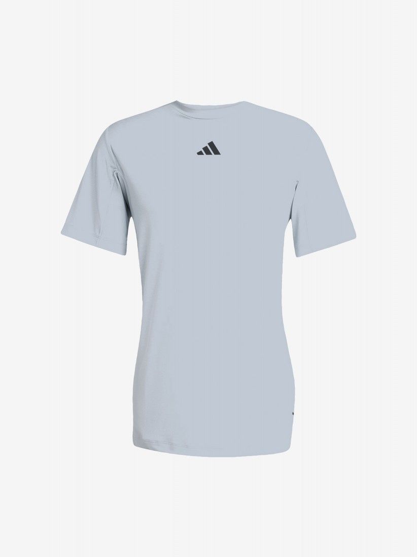 Camiseta de Entrenamiento Adidas D4T Power PrimeLift 3-Stripes Azul