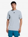 Camiseta de Entrenamiento Adidas D4T Power PrimeLift 3-Stripes Azul