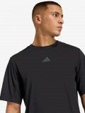 Camiseta de Entrenamiento Adidas D4T Power PrimeLift 3-Stripes Negra