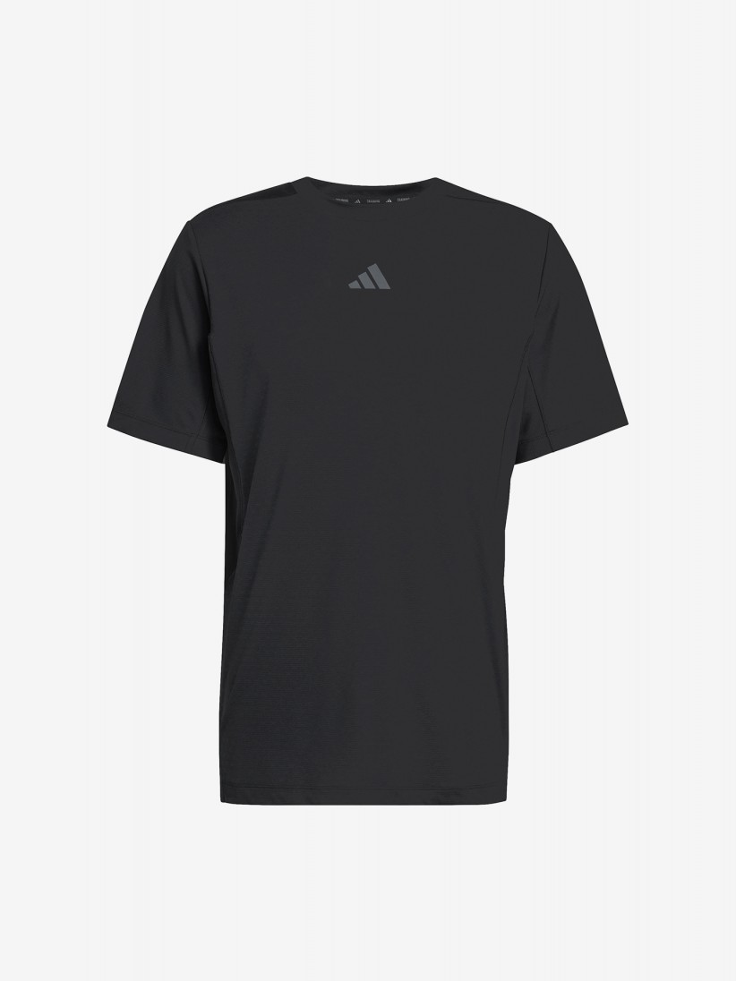 Camiseta de Entrenamiento Adidas D4T Power PrimeLift 3-Stripes Negra