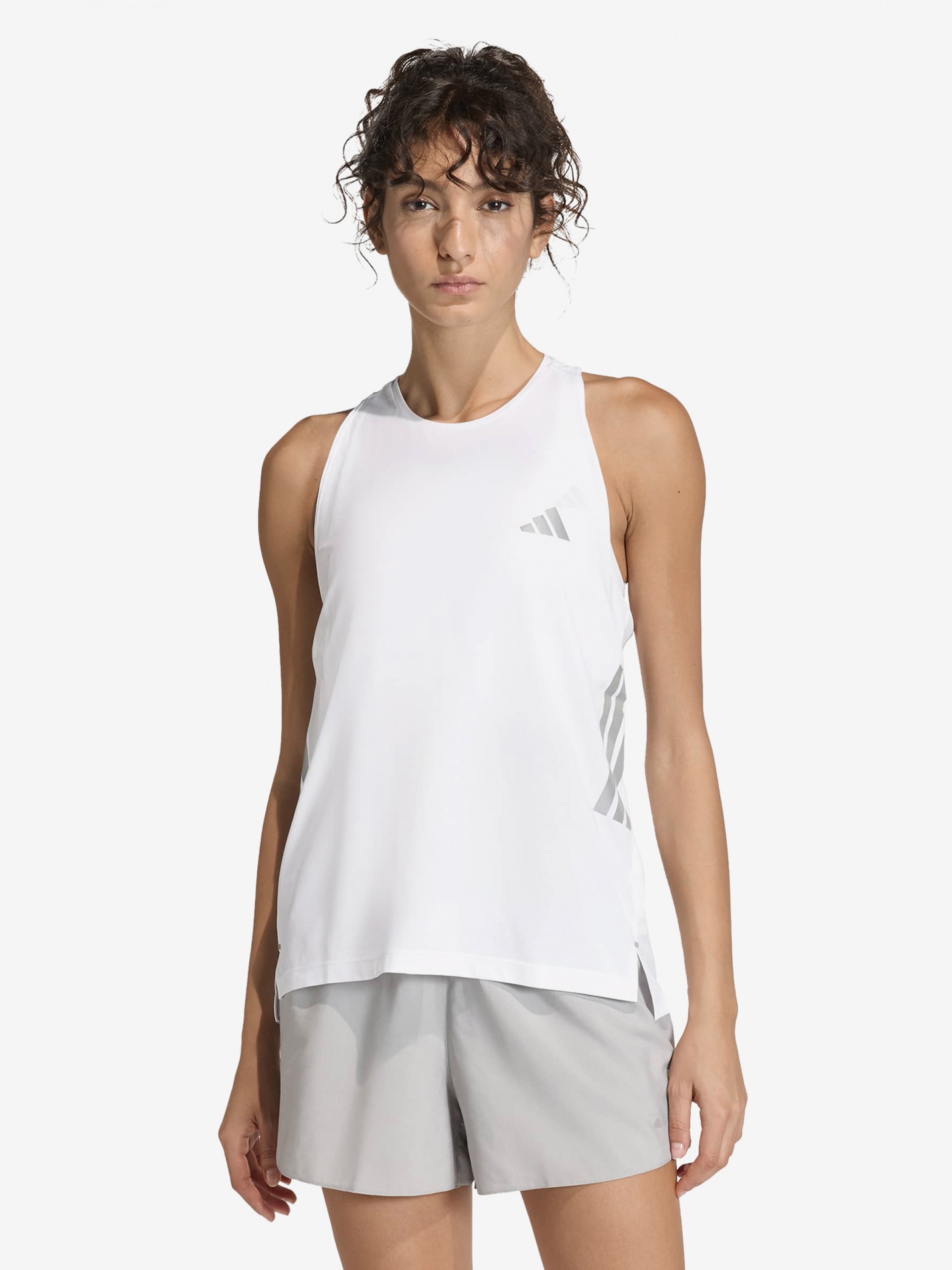 Camiseta de Tirantes de Running Adidas Adi365 Iconic Climacool W Blanca
