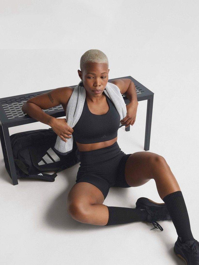 Adidas Optime Power Climacool 13cm W Black Biker Shorts