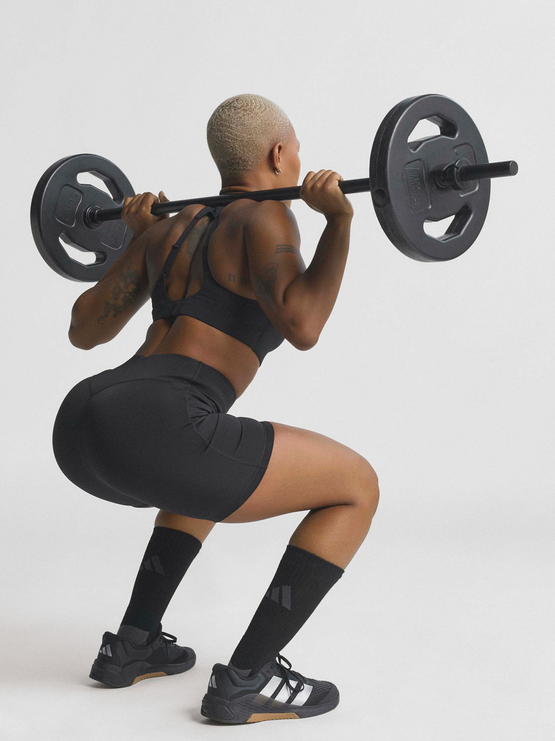 Adidas Optime Power Climacool 13cm W Black Biker Shorts