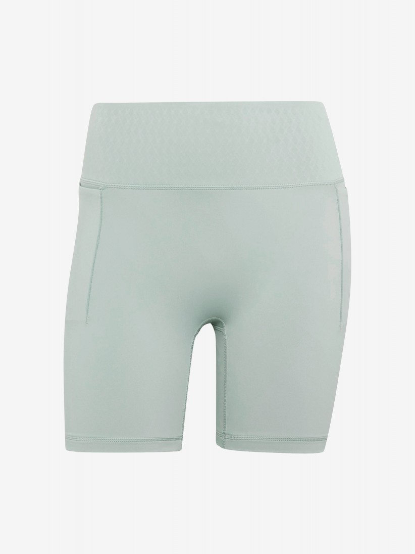 Adidas Optime Power Climacool 13cm W Green Biker Shorts