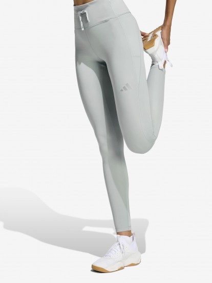 Adidas Run Essentials Climacool W Green Running Leggings