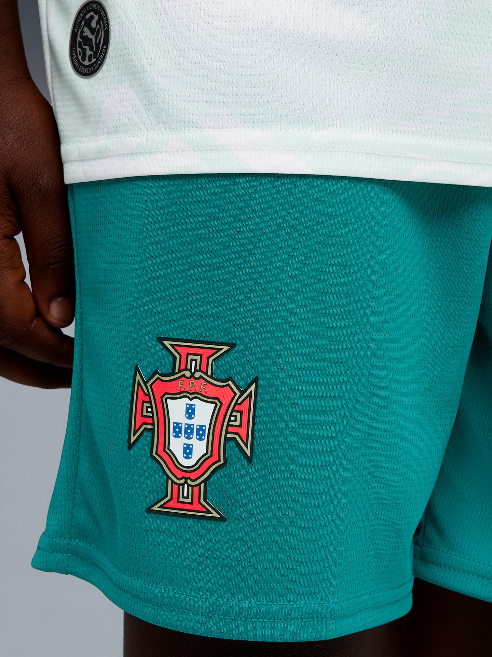 Calções Puma Portugal Verdes Jr 2026