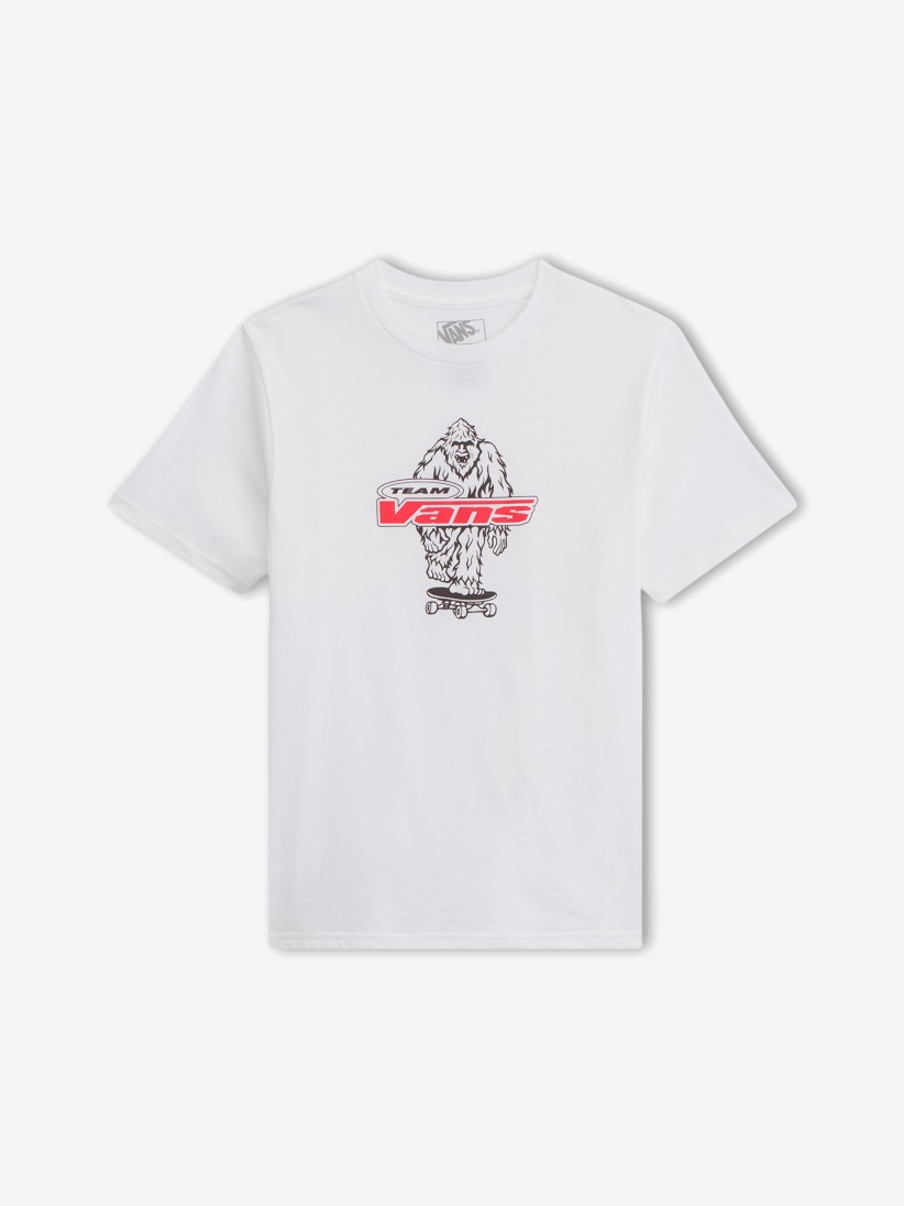 T-shirt Vans Big Push Kids Branca