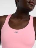 New Balance Essential Train Pink Medium Support Sports Bra
