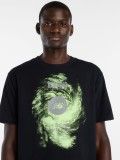 T-shirt New Balance Vortex Performance Preta e Verde