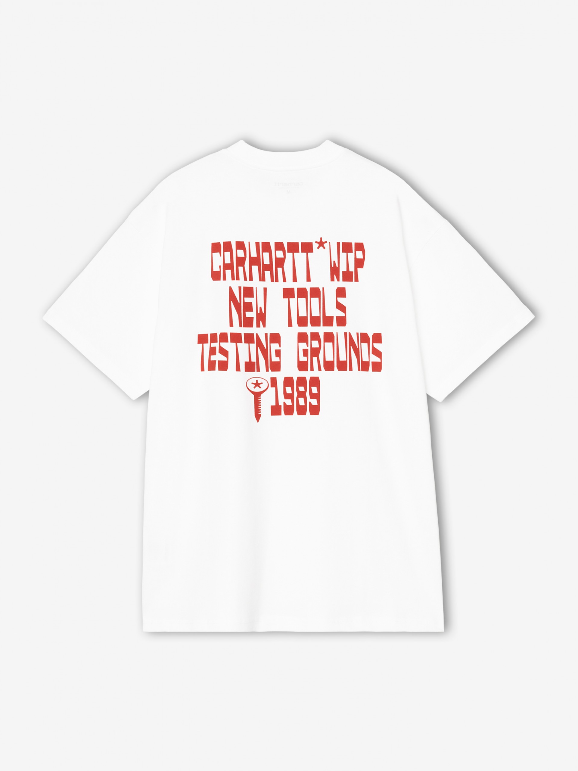 Camiseta Carhartt WIP Blocks Blanca