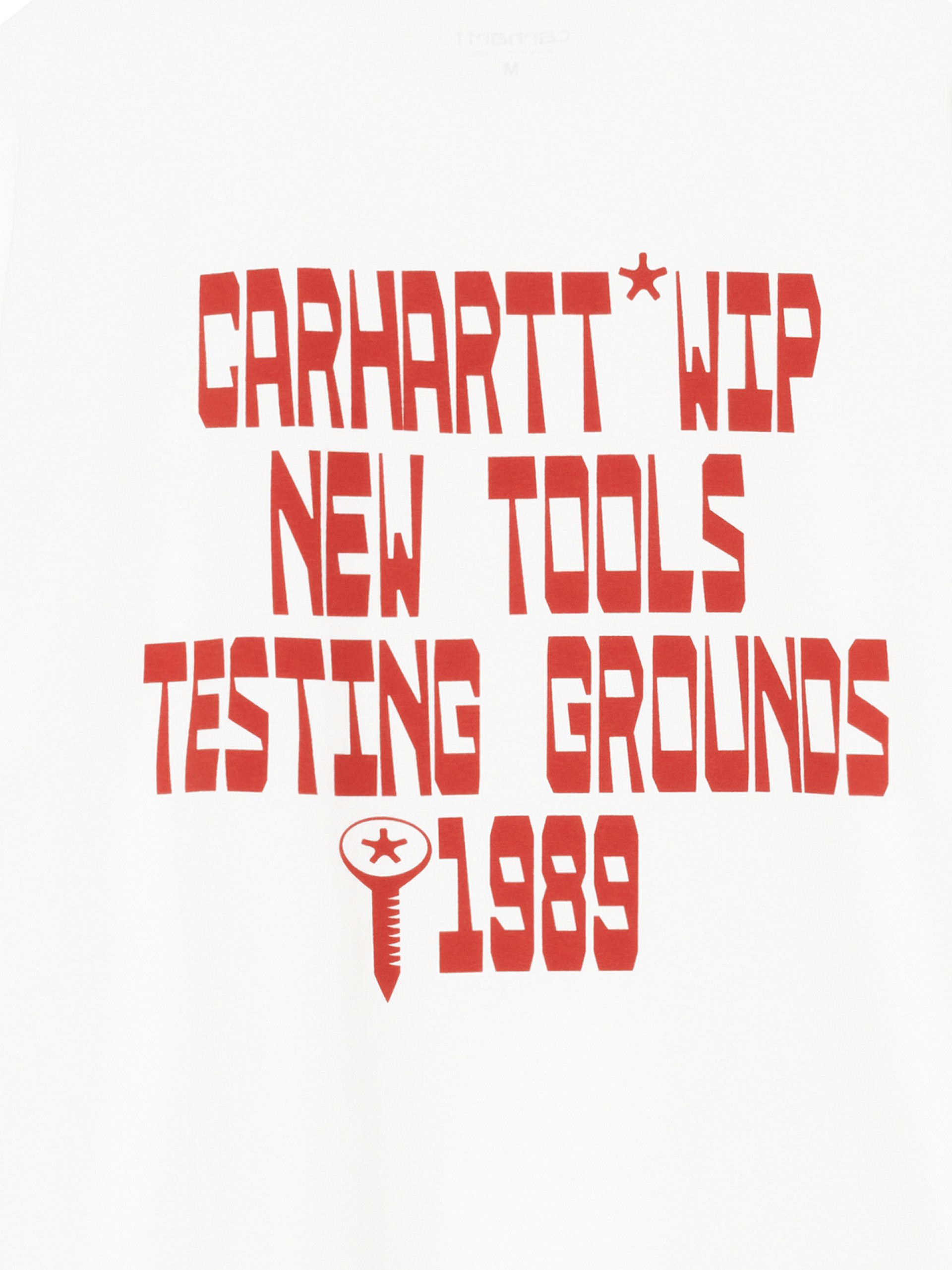 Camiseta Carhartt WIP Blocks Blanca