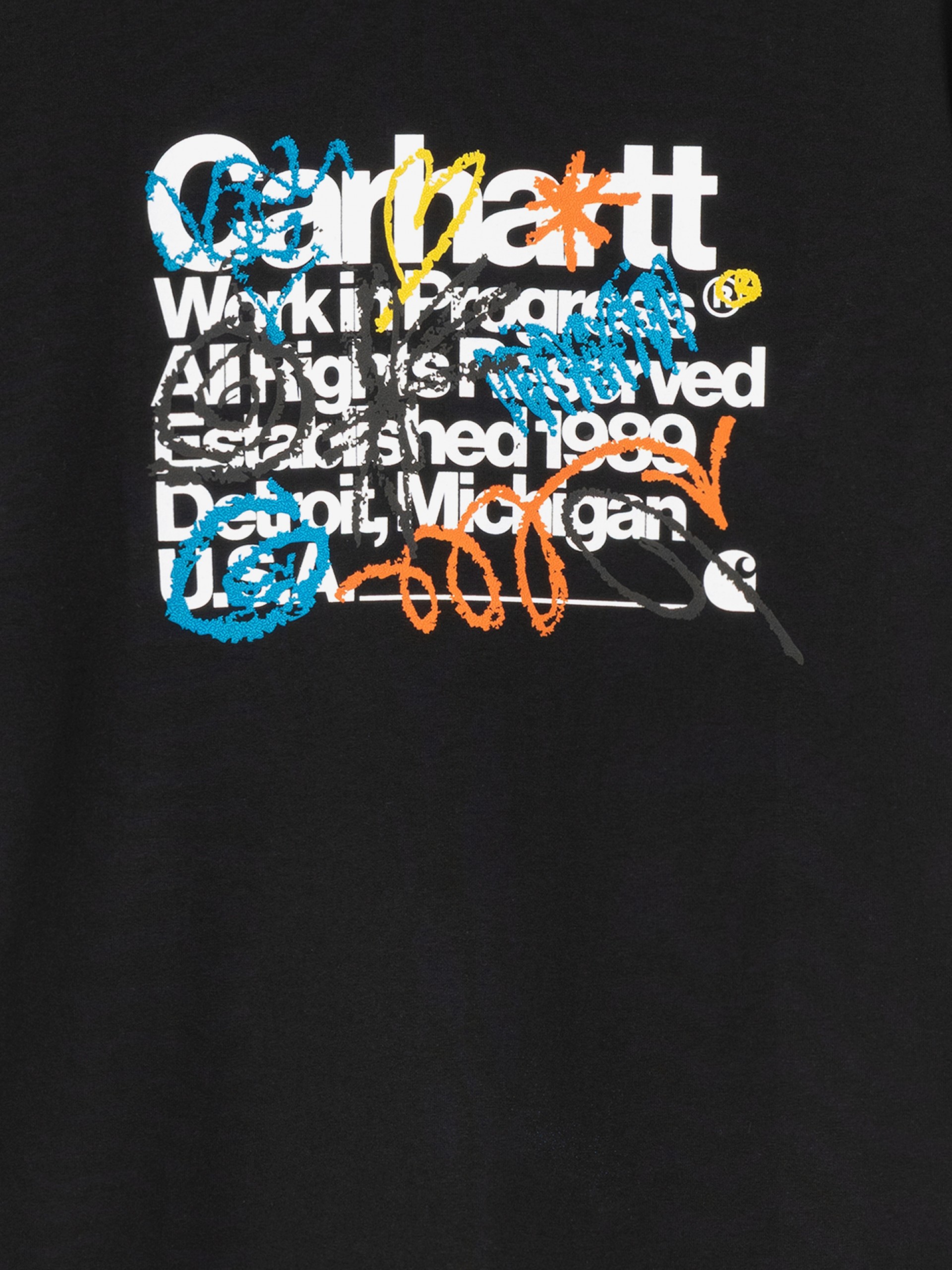T-shirt Carhartt WIP Primary Preta