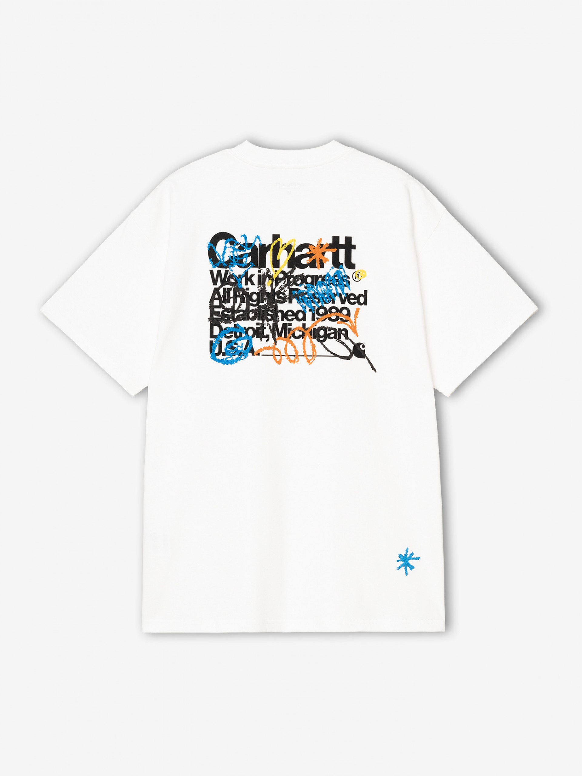 T-shirt Carhartt WIP Primary Branca