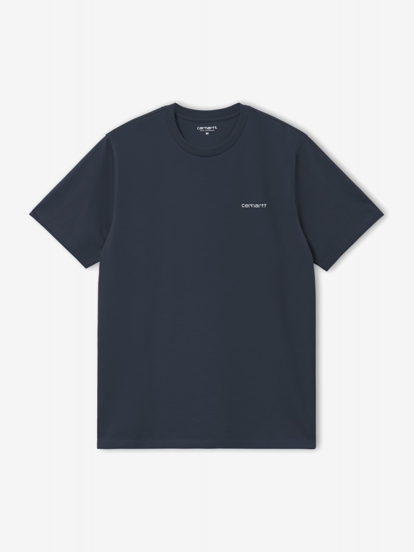 Carhartt WIP Script Embroidery Blue T-shirt