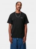 Carhartt WIP Script Embroidery Black T-shirt