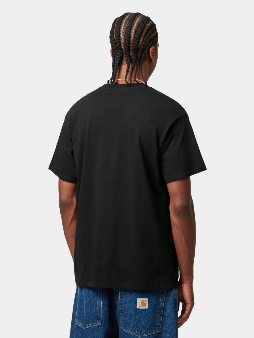 Carhartt WIP Script Embroidery Black T-shirt