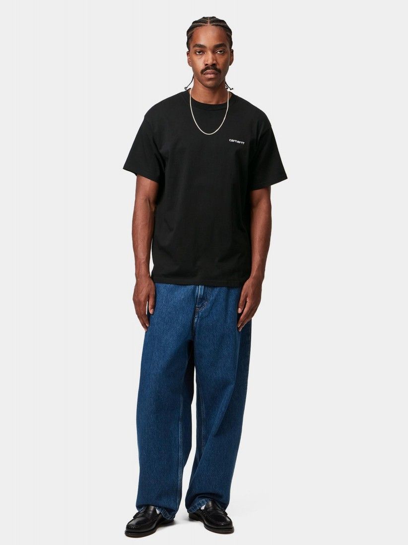 Carhartt WIP Script Embroidery Black T-shirt