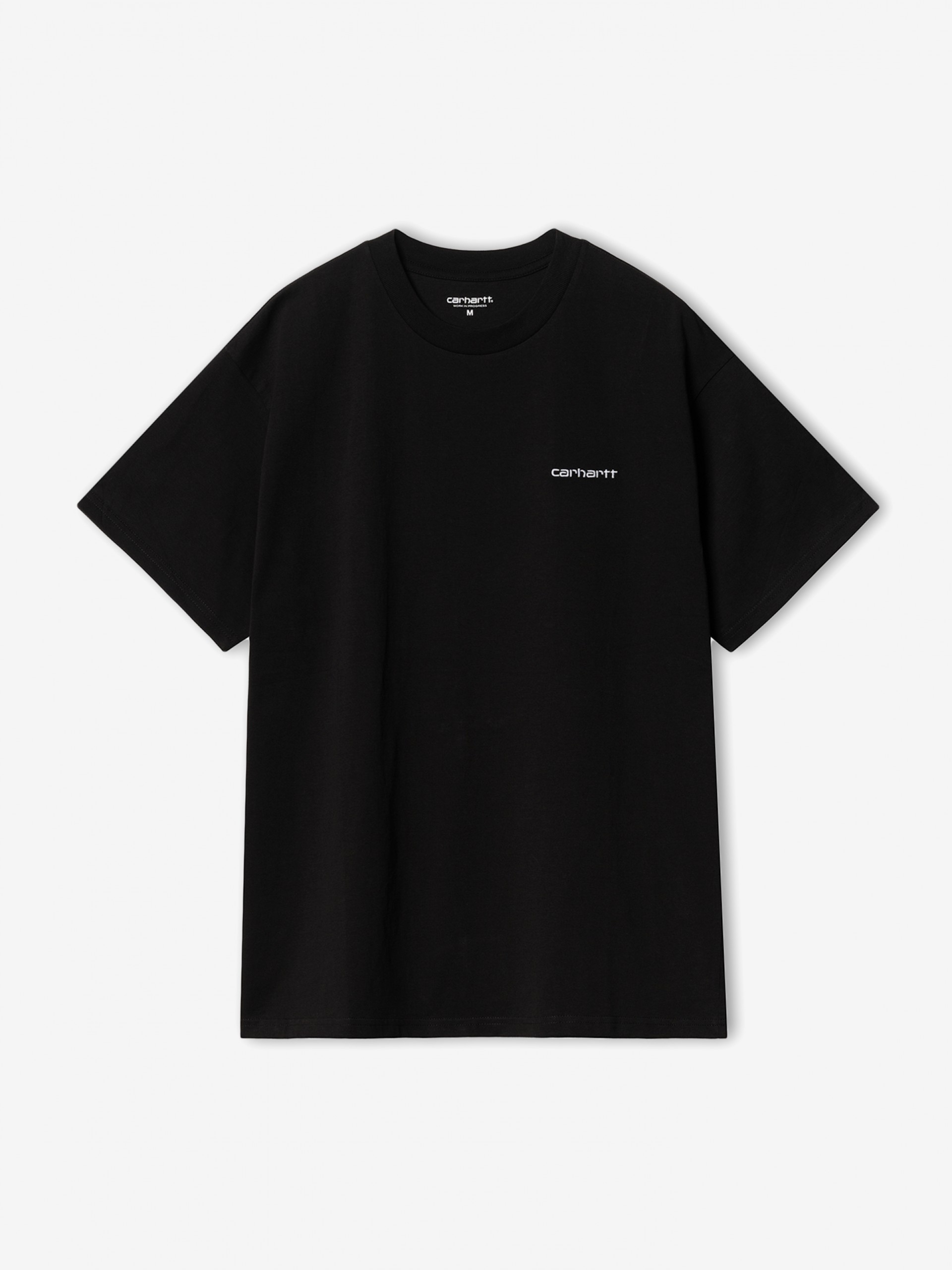 T-shirt Carhartt WIP Script Embroidery Preta