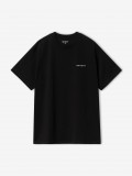 Carhartt WIP Script Embroidery Black T-shirt