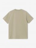 Carhartt WIP Script Embroidery Khaki T-shirt