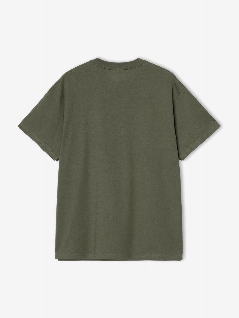 Carhartt WIP Script Embroidery Green T-shirt