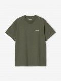 Carhartt WIP Script Embroidery Green T-shirt