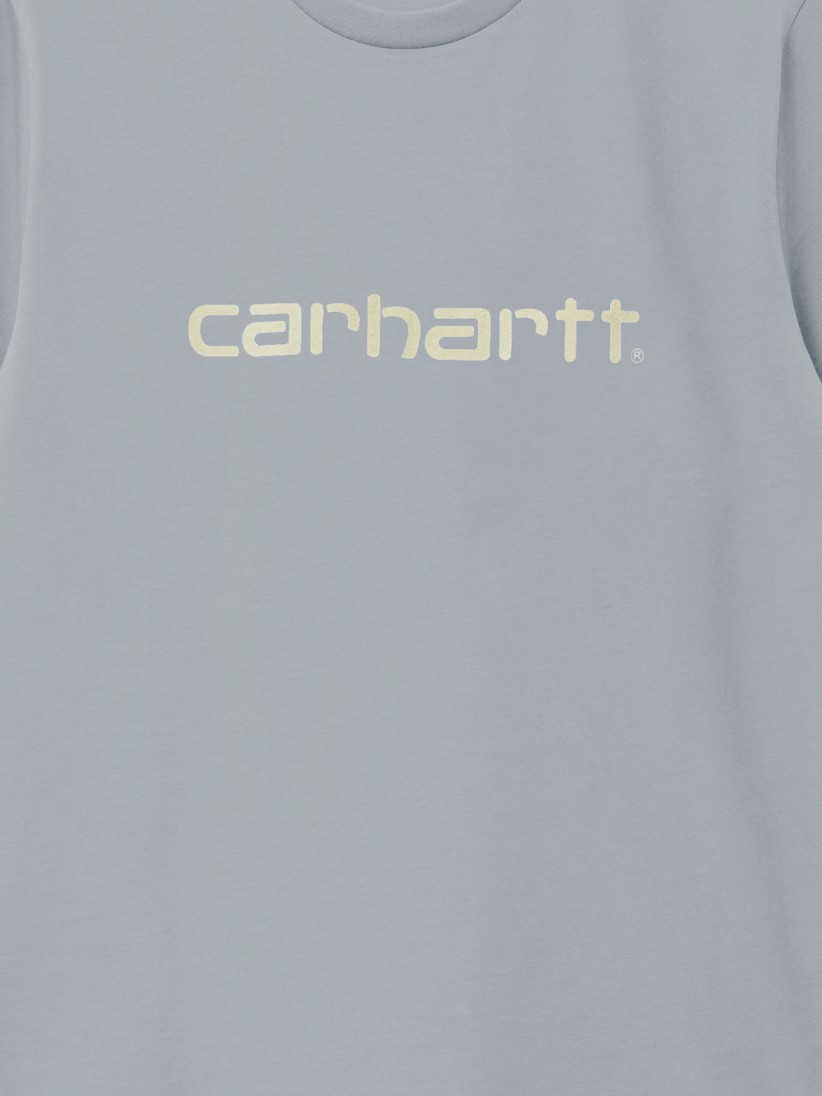 Carhartt WIP Script Blue T-shirt