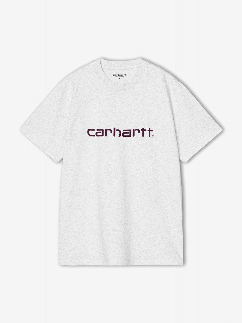 T-shirt Carhartt WIP Script Cinzenta