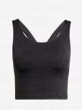 Camiseta de Tirantes con Sujetador de Sujeci�n Media Adidas All Me W Negra