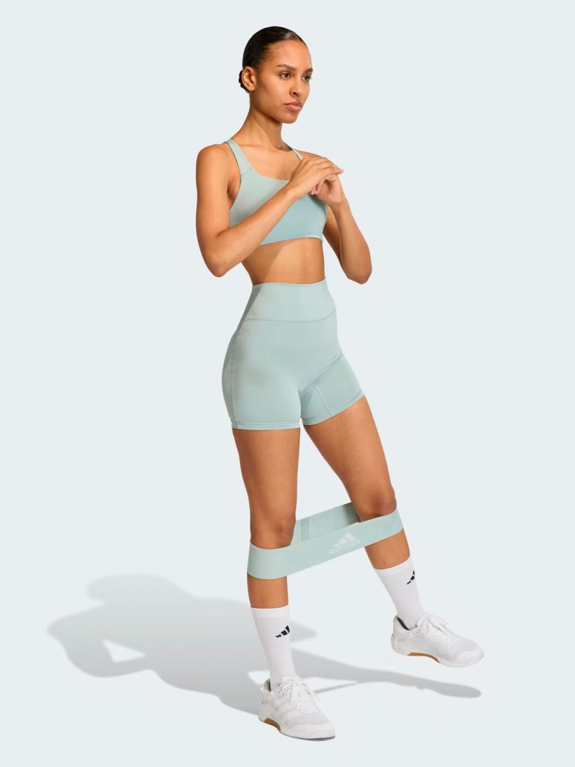 Sujetador Deportivo Adidas Optime Sujeci�n Media W Verde