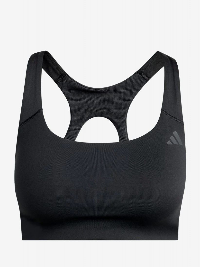 Sujetador Deportivo Adidas Optime Sujeci�n Media W Negro