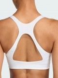 Sujetador Deportivo Adidas Optime Sujeci�n Media W Blanco