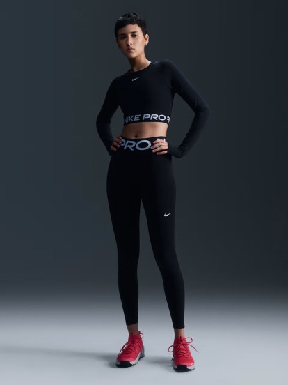 Leggings de Treino Nike Pro Sculpt High Rise Pretas Para Mulher