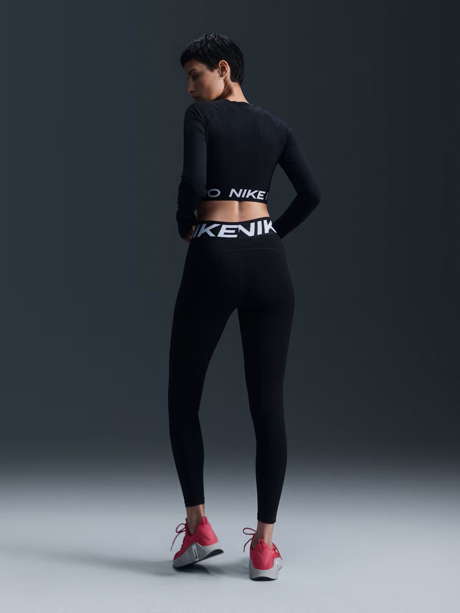 Leggings de Treino Nike Pro Sculpt High Rise Pretas Para Mulher