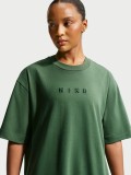 Camiseta Nike Sportswear Oversized Verde Para Mujer