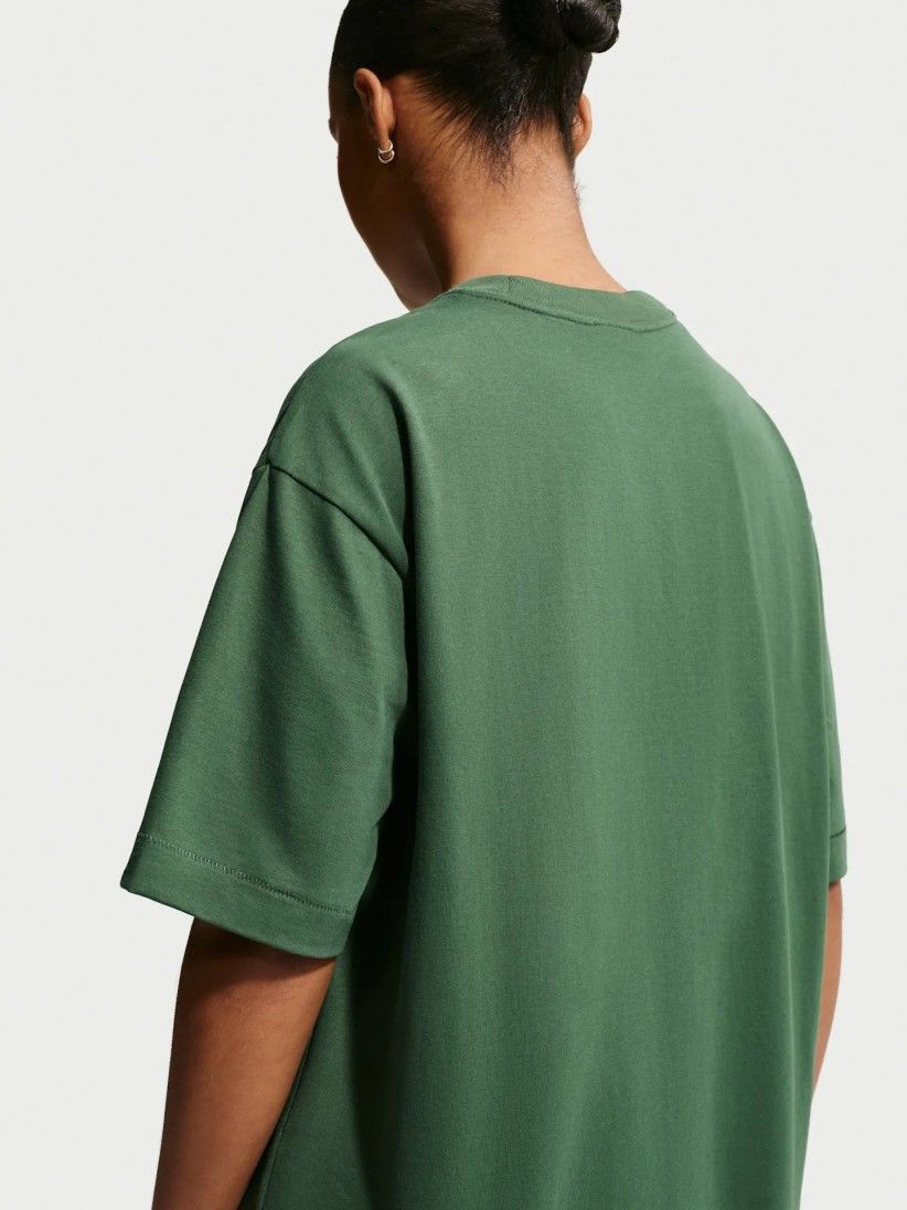 Camiseta Nike Sportswear Oversized Verde Para Mujer