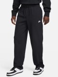 Cal�as Nike Club Fleece Bainha Aberta Pretas Para Homem