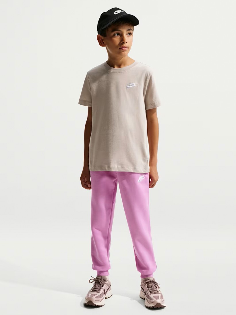 T-shirt Nike Sportswear J�nior Bege