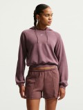 Nike Sportswear Chill French Terry Burgundy Hoodie For Women