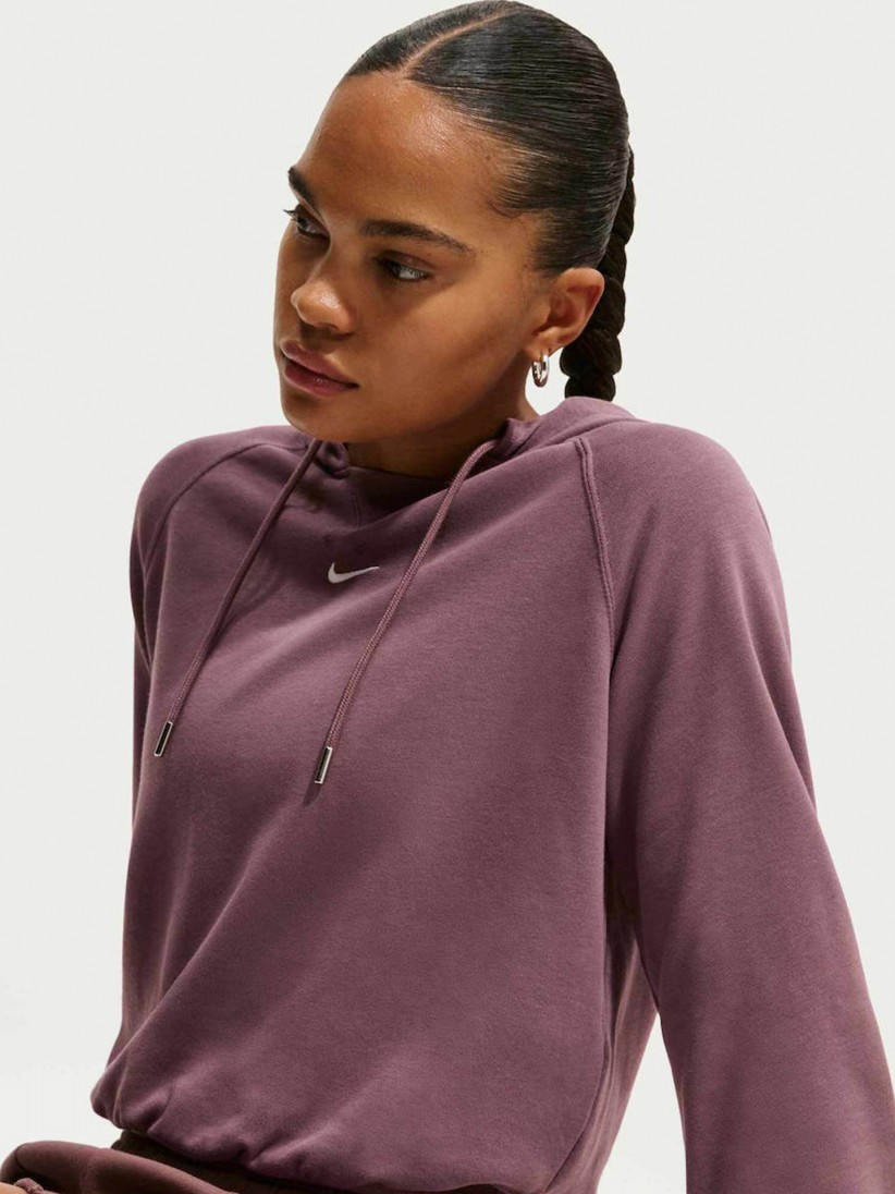 Nike Sportswear Chill French Terry Burgundy Hoodie For Women