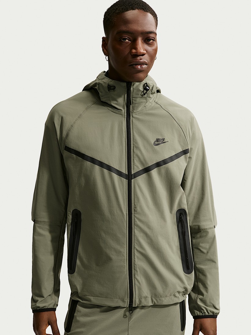 Casaco com Capuz Nike Tech Dri-FIT Verde Para Homem